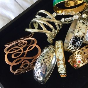 14 fashion bangles, Coach, Brighton. Worth $500+